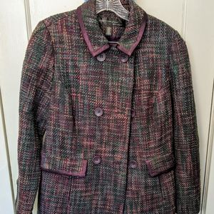 Gorgeous pea coat Anthropologie size 12 POCKETS!